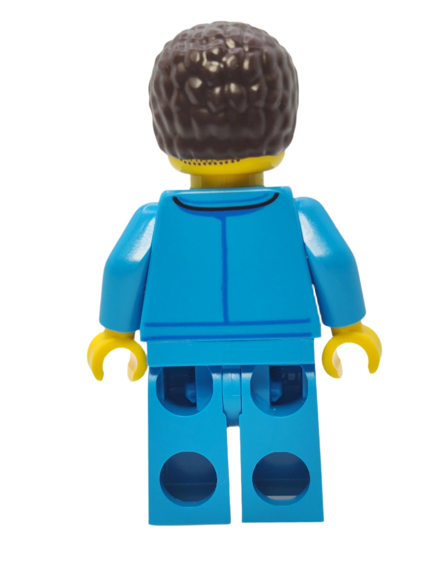 Lunar Research Astronaut - Dark Azure Jumpsuit and Stubble, cty1412