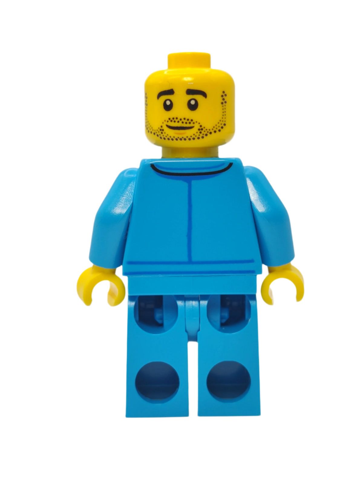 Lunar Research Astronaut - Dark Azure Jumpsuit and Stubble, cty1412