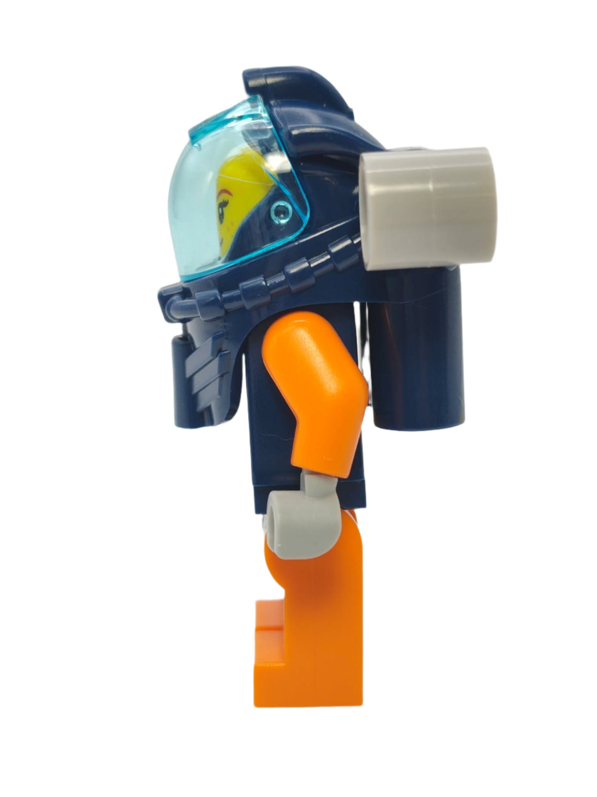 Deep Sea Diver - Dark Blue Helmet with Smirk / Left Eye Squinted, cty1169