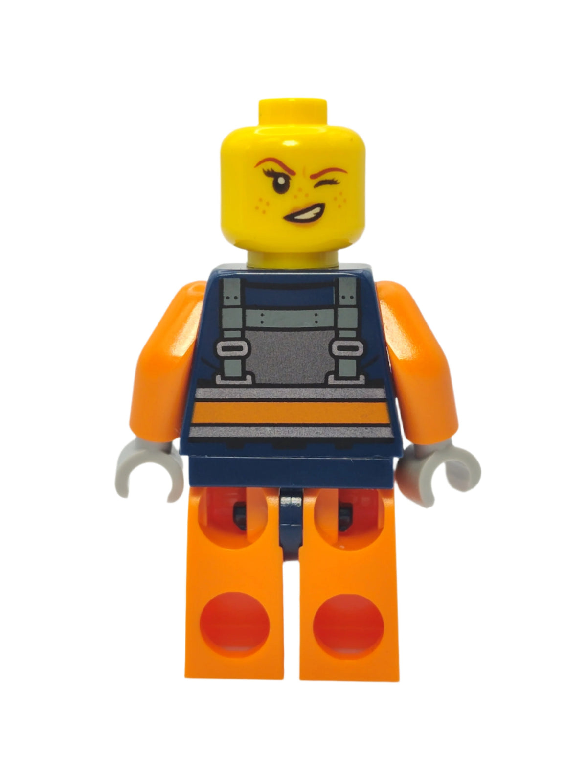 Deep Sea Diver - Dark Blue Helmet with Smirk / Left Eye Squinted, cty1169
