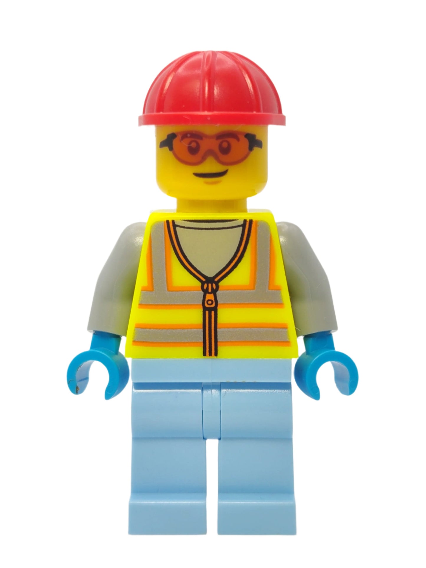 Space Engineer - Neon Yellow Safety Vest with Safety Glasses, cty1426
