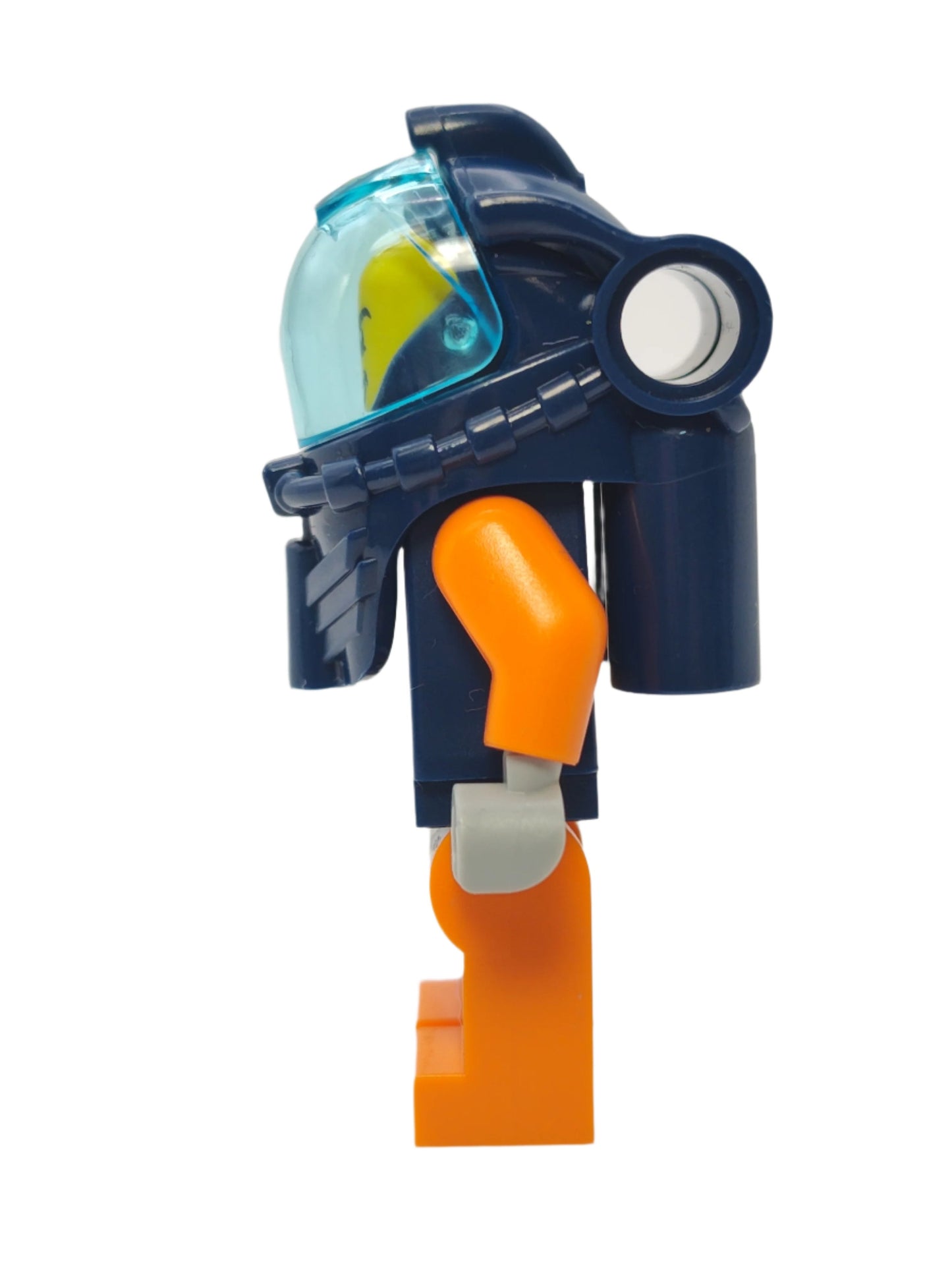 Deep Sea Diver - Dark Blue Helmet and Lopsided Grin, cty1164