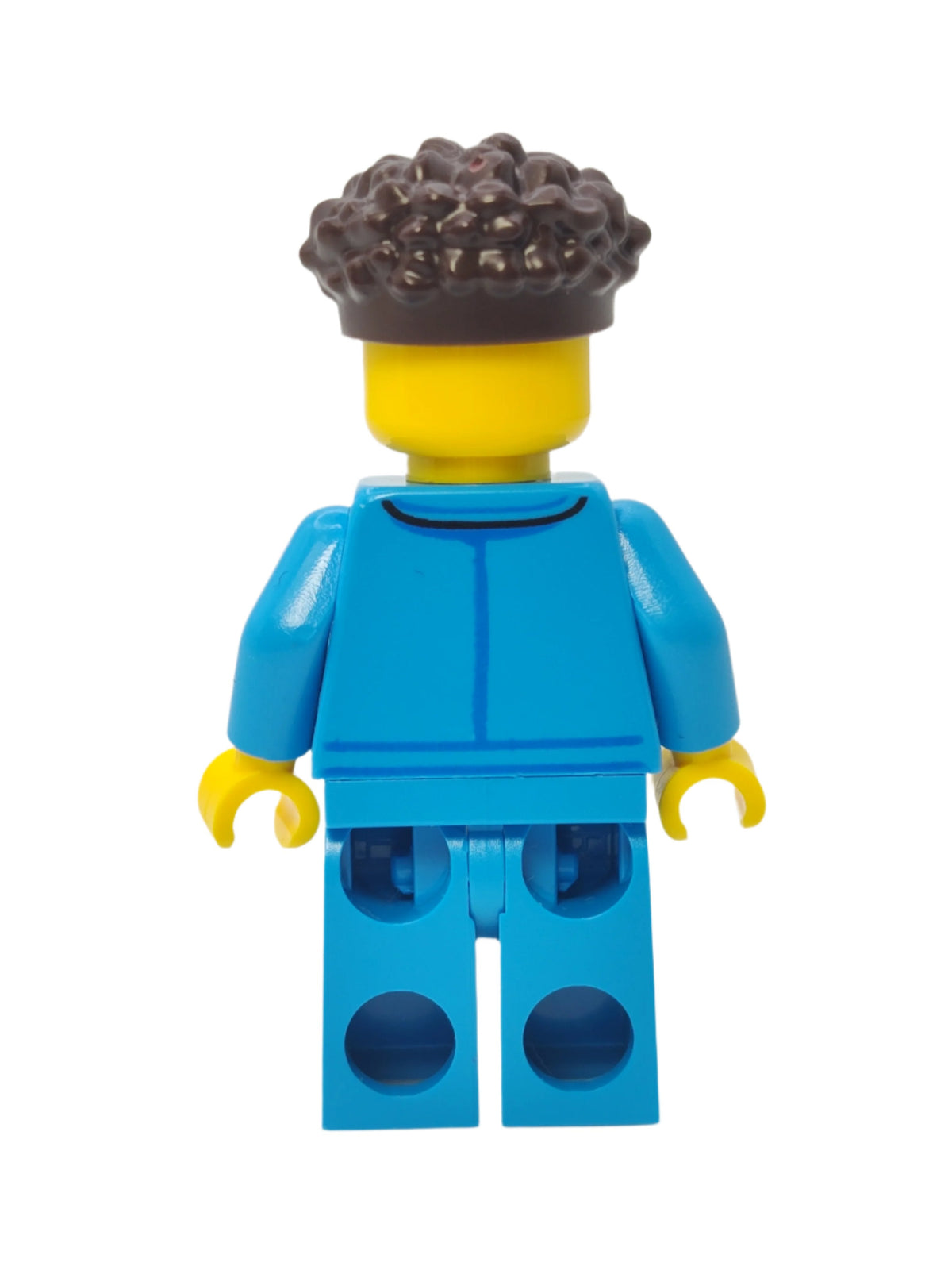Lunar Research Astronaut - Dark Azure Jumpsuit and Dark Brown Coiled Hair, cty1421