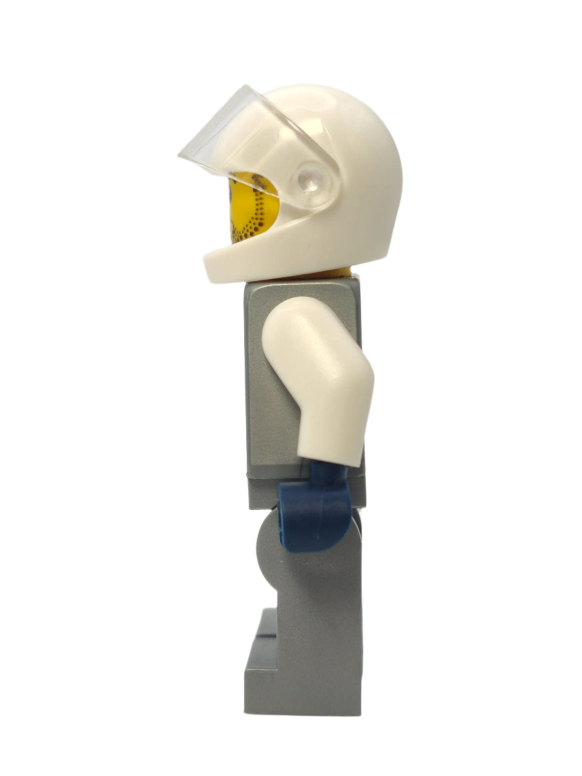 Astronaut - Flat Silver Spacesuit with White Panel with Classic Space Logo, twn400