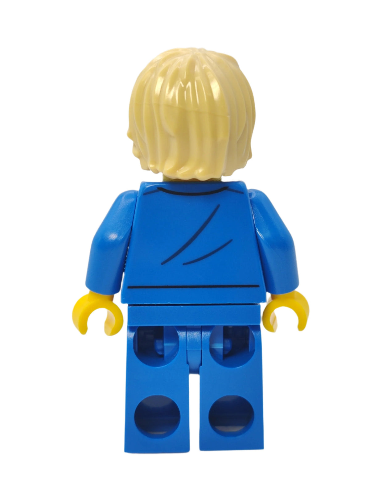 Astronaut - Blue Jumpsuit and Tan Hair Tousled with Side Part, cty1067