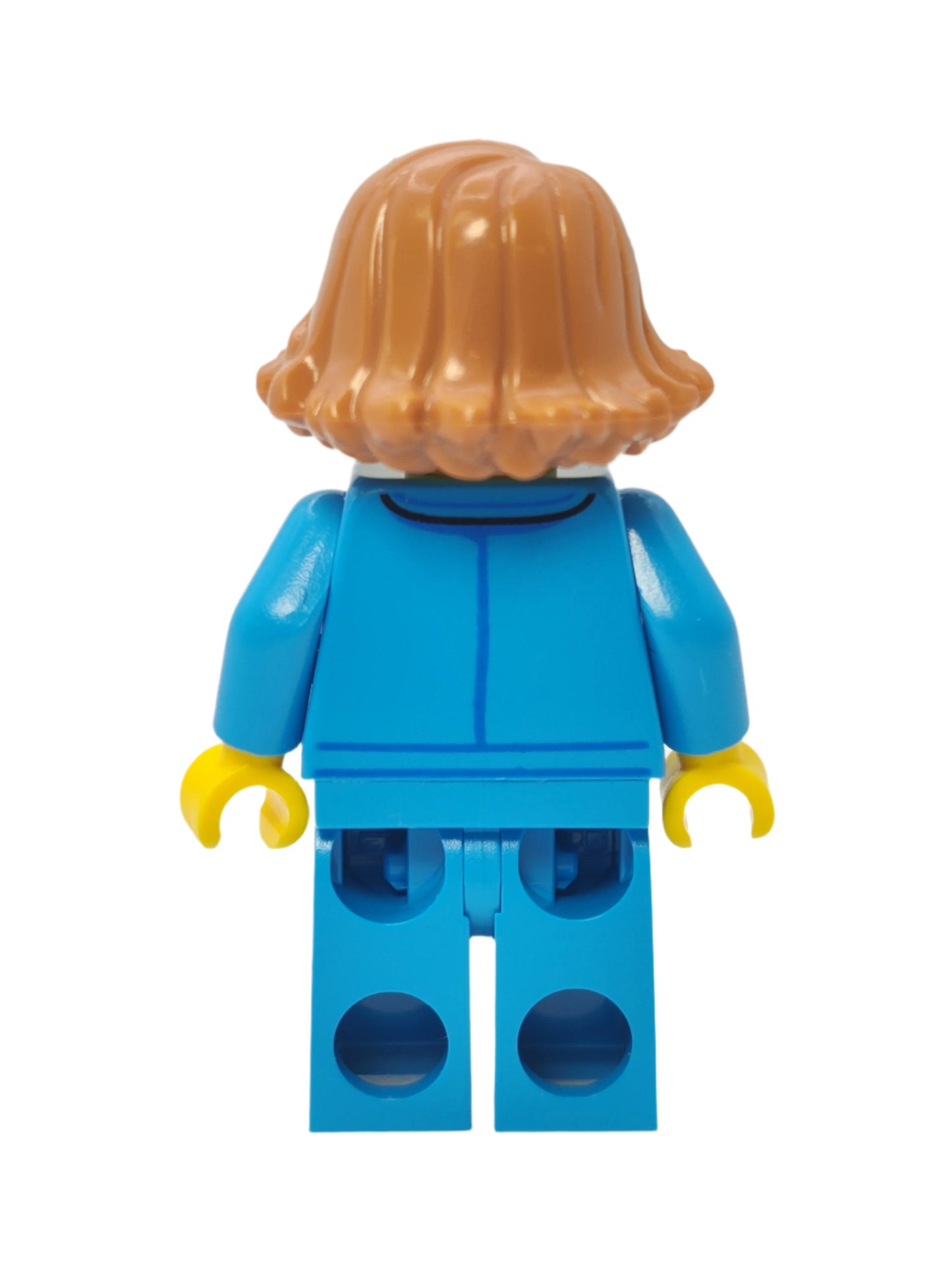 Lunar Research Astronaut - Dark Azure Jumpsuit with Medium Nougat Hair, cty1422