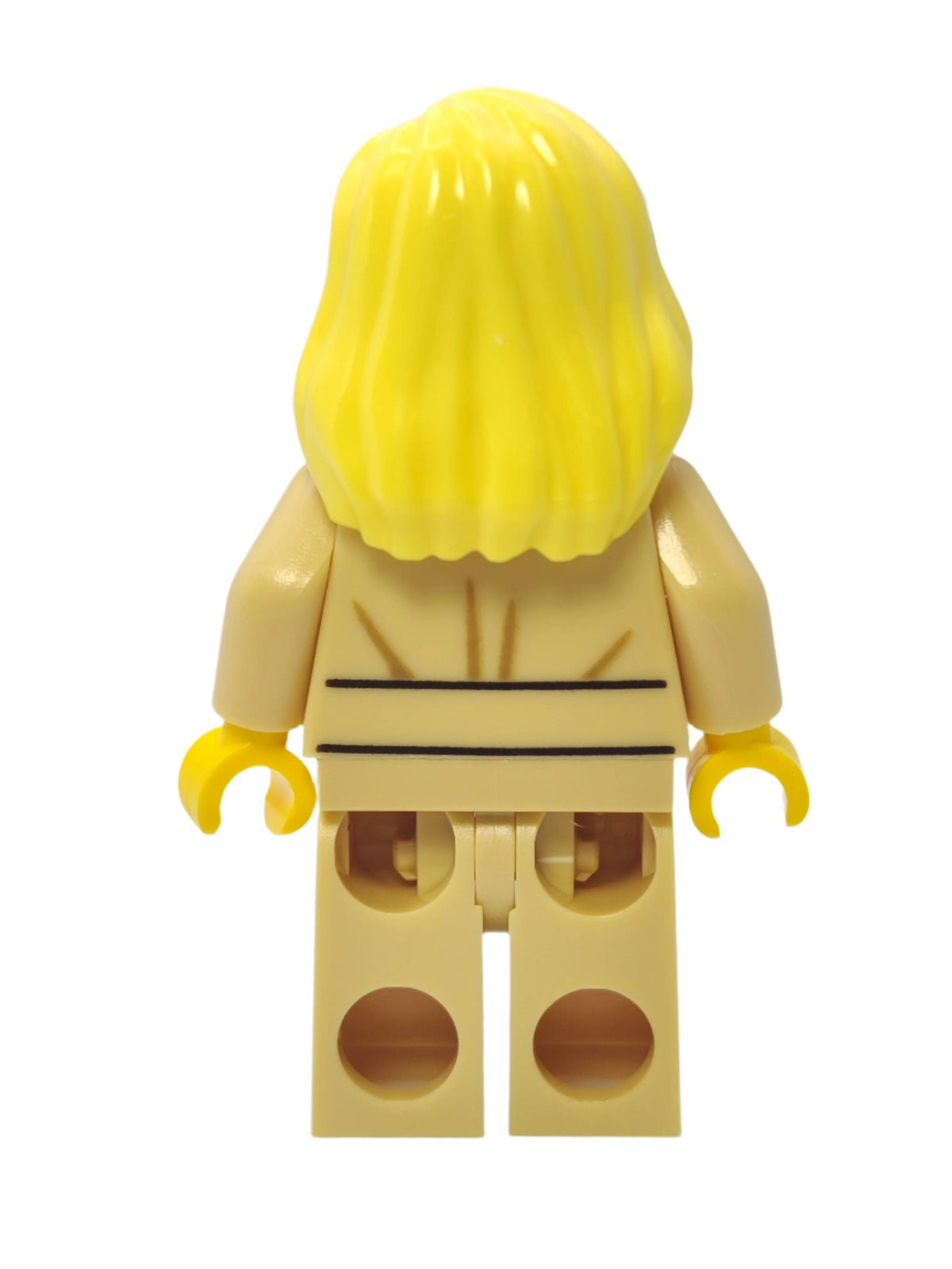 Tourist - Bright Light-Yellow Hair over Shoulder and Glasses, cty1654