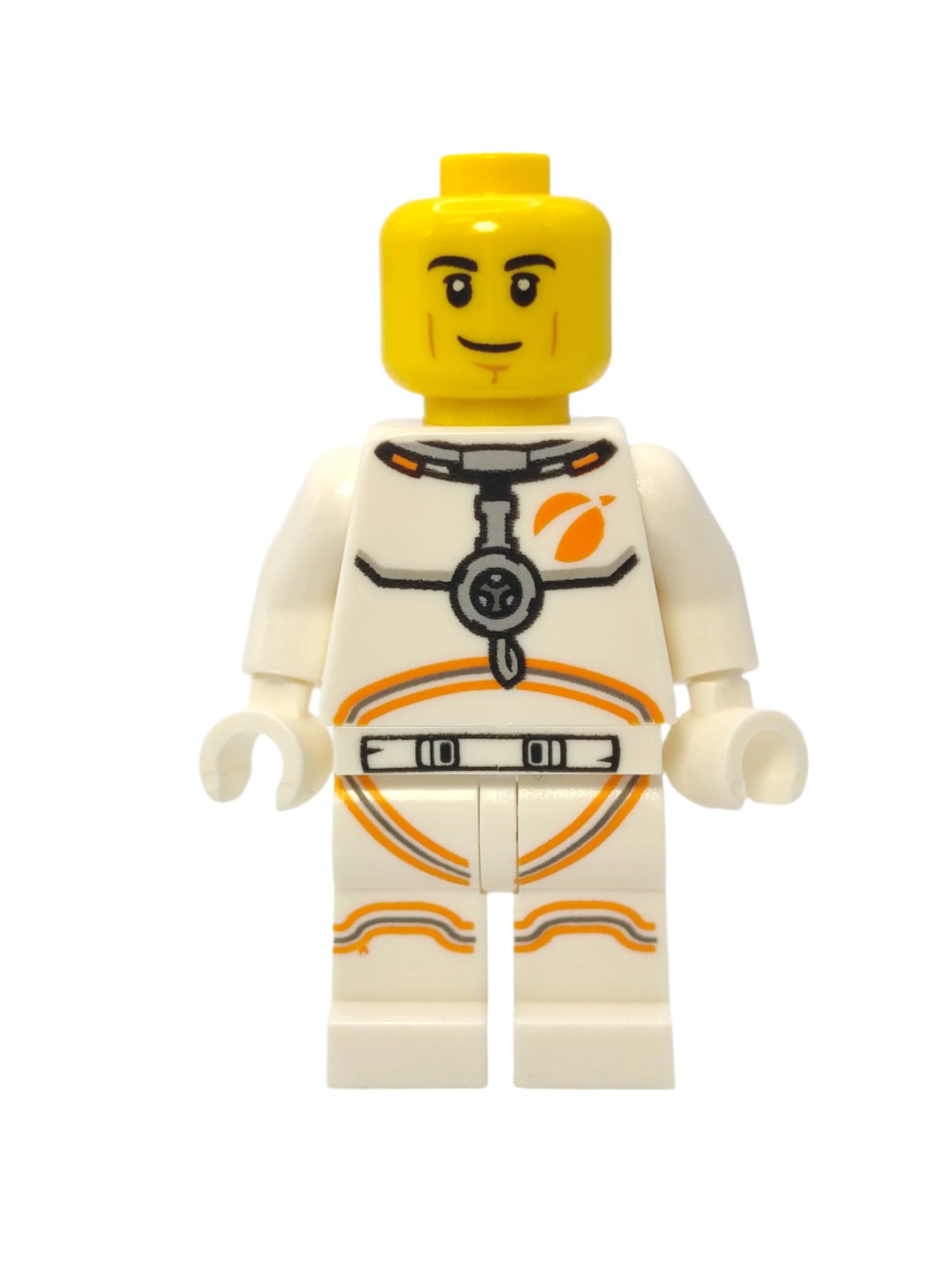 Astronaut - White Spacesuit with Orange Lines and Cheek Lines, cty1055a