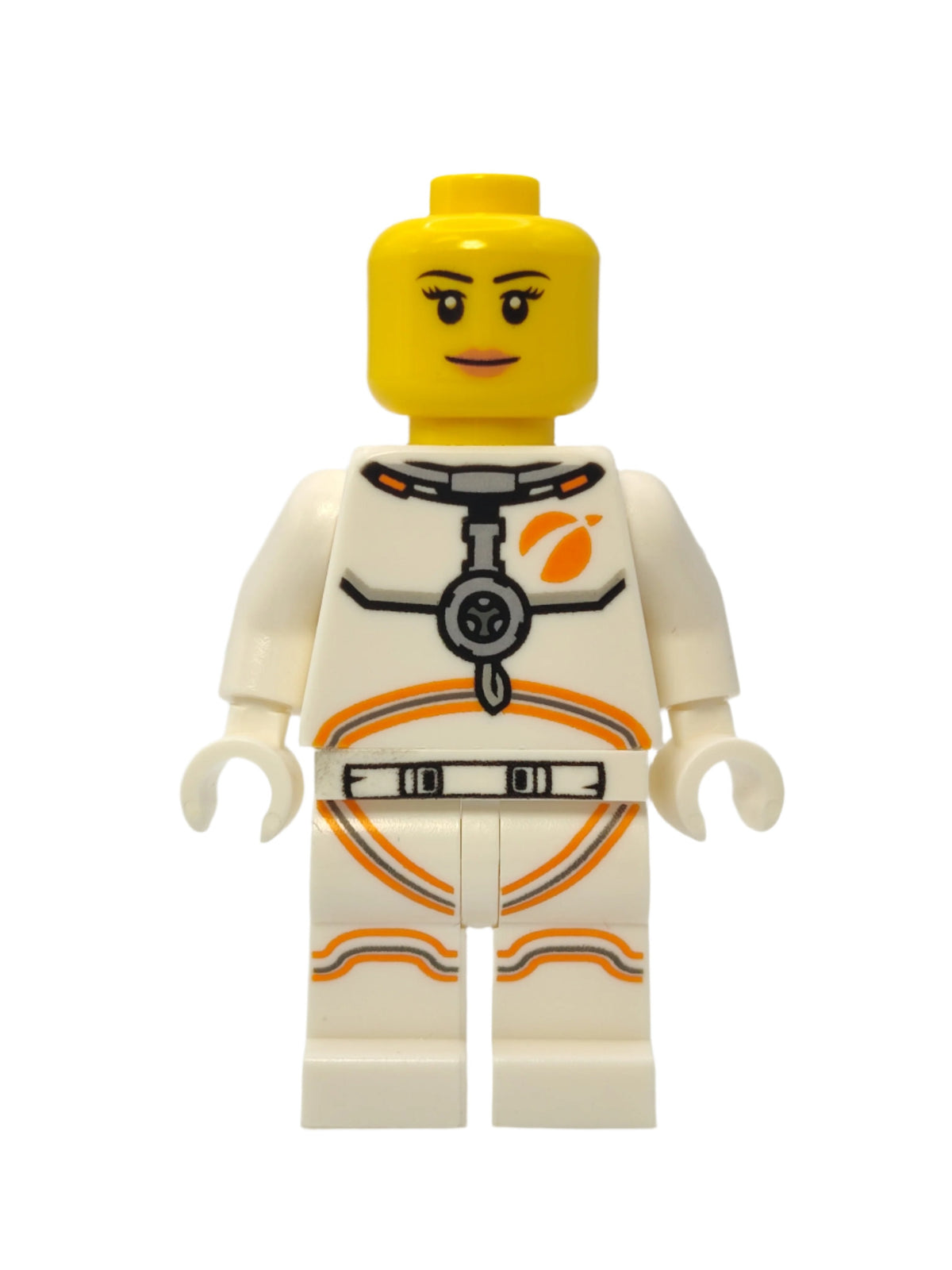 Astronaut - White Spacesuit with Orange Lines and Side Lamp, cty1039