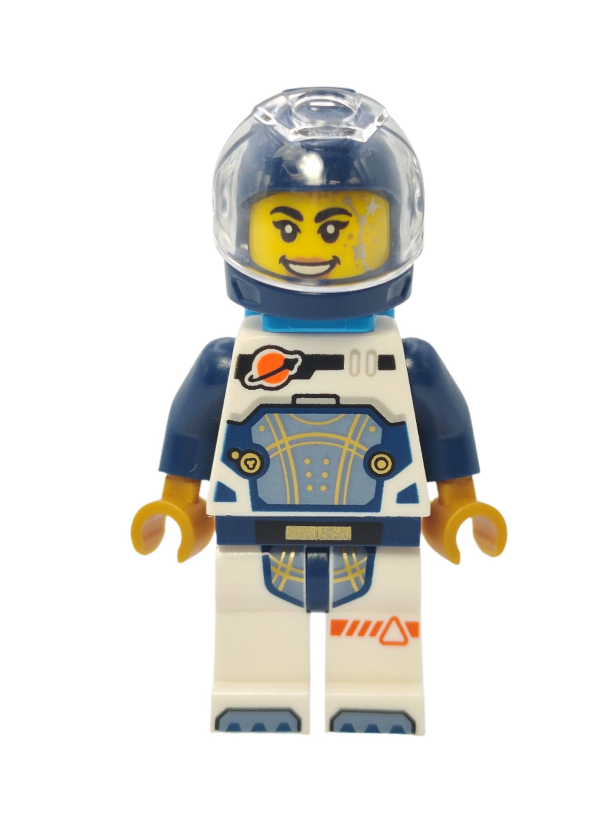 Astronaut - White Spacesuit with Dark Blue Arms and Dark Azure Jet Pack, cty1692
