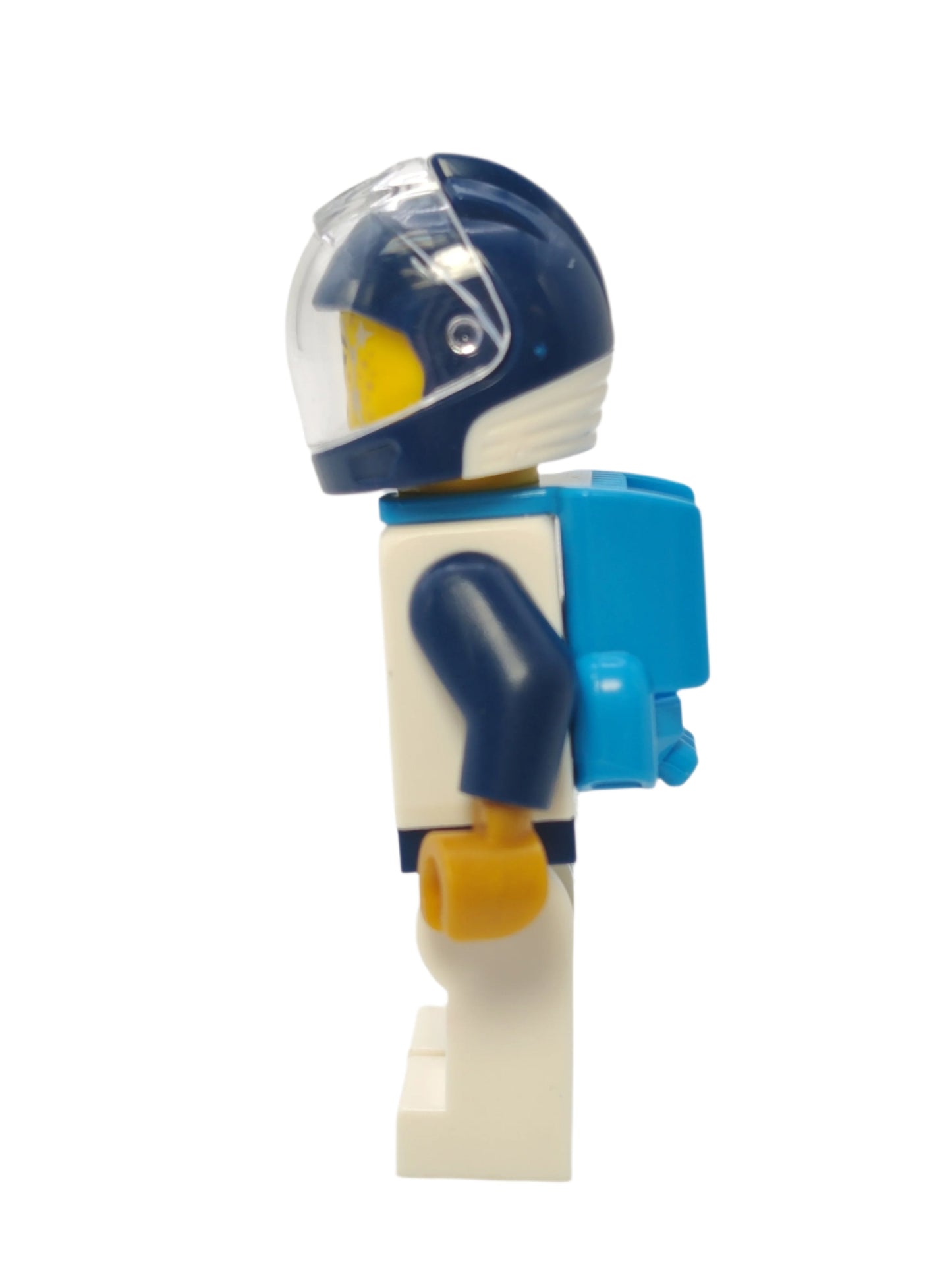 Astronaut - White Spacesuit with Dark Blue Arms and Dark Azure Jet Pack, cty1692