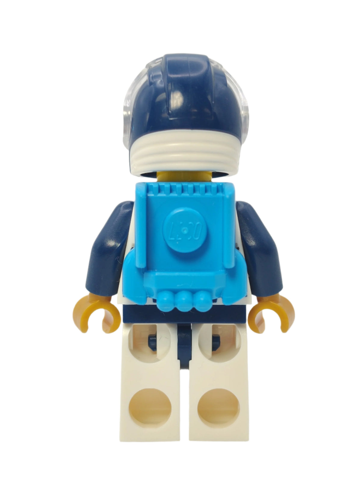 Astronaut - White Spacesuit with Dark Blue Arms and Dark Azure Jet Pack, cty1692