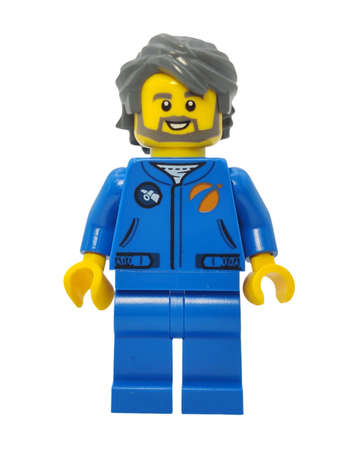Astronaut - Blue Jumpsuit and Full Angular Beard, cty1068