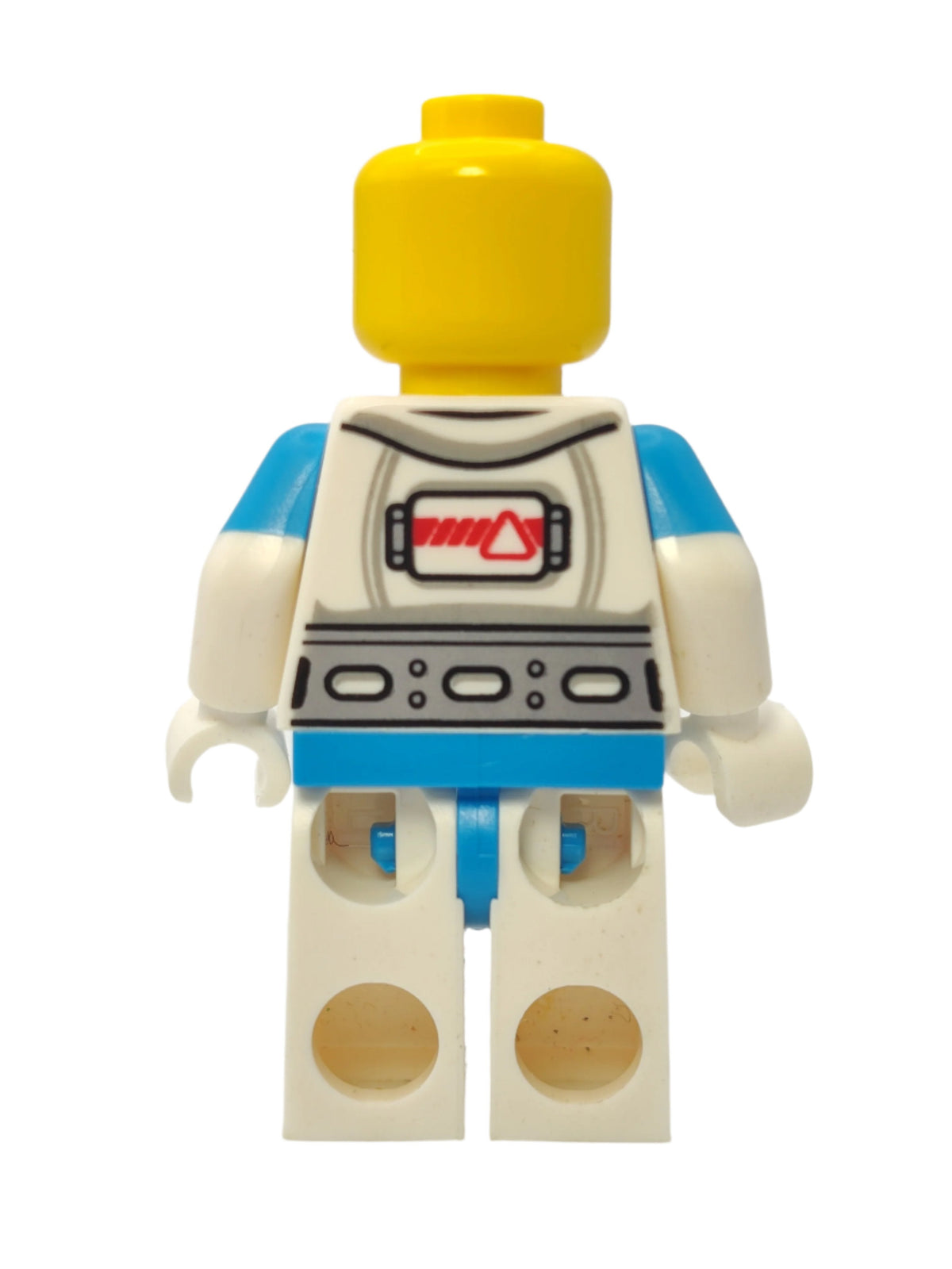 Lunar Research Astronaut - White and Dark Azure Suit and Metallic Gold Visor, cty1423