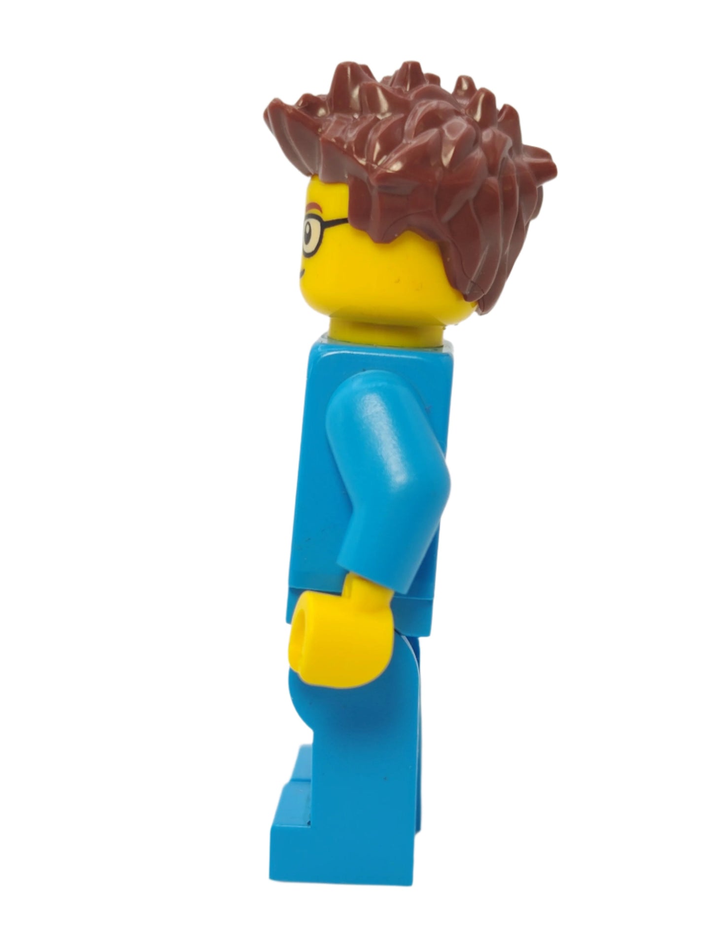 Lunar Research Astronaut - Dark Azure Jumpsuit with Reddish Brown Spiked Hair, cty1427