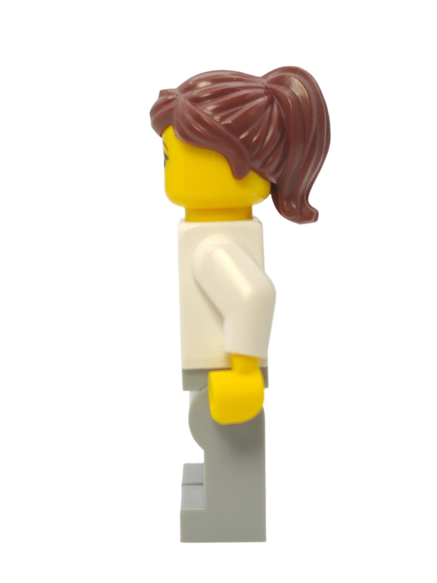 Fire - Female with White Open Jacket over Shirt, cty1252