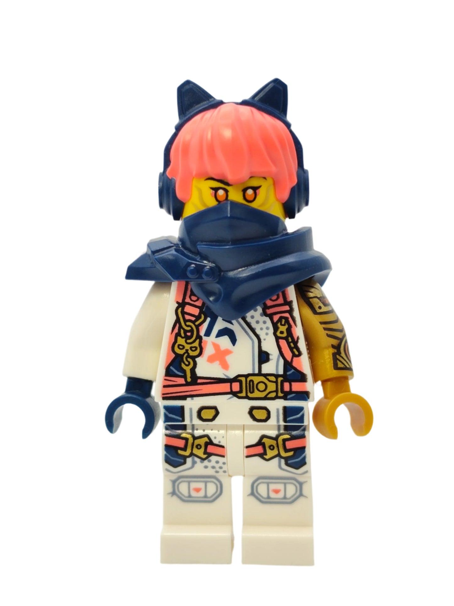 Sora - Shoulder Pads and Headphones, njo0877 - LEGO® Ninjago Minifigure