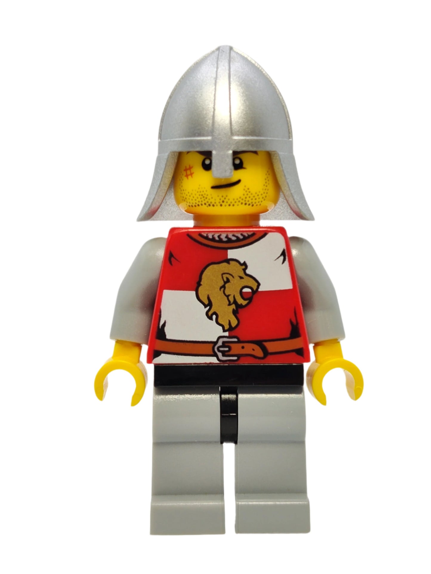 Kingdoms Lion Knight Quarters - Helmet with Neck Protector, cas497