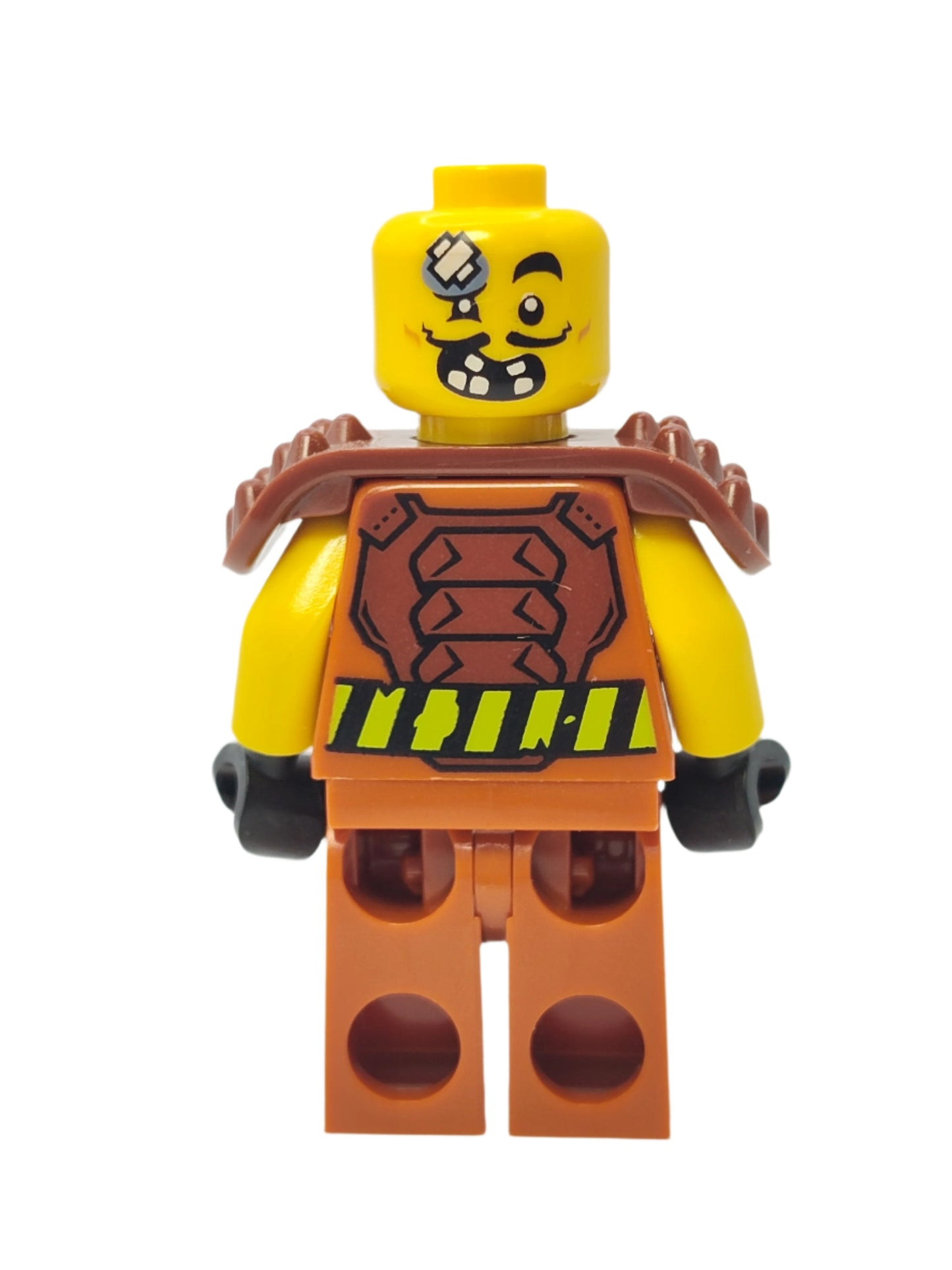 Wallop - Stuntz Driver with Reddish Brown Spiked Shoulder Pads, cty1318