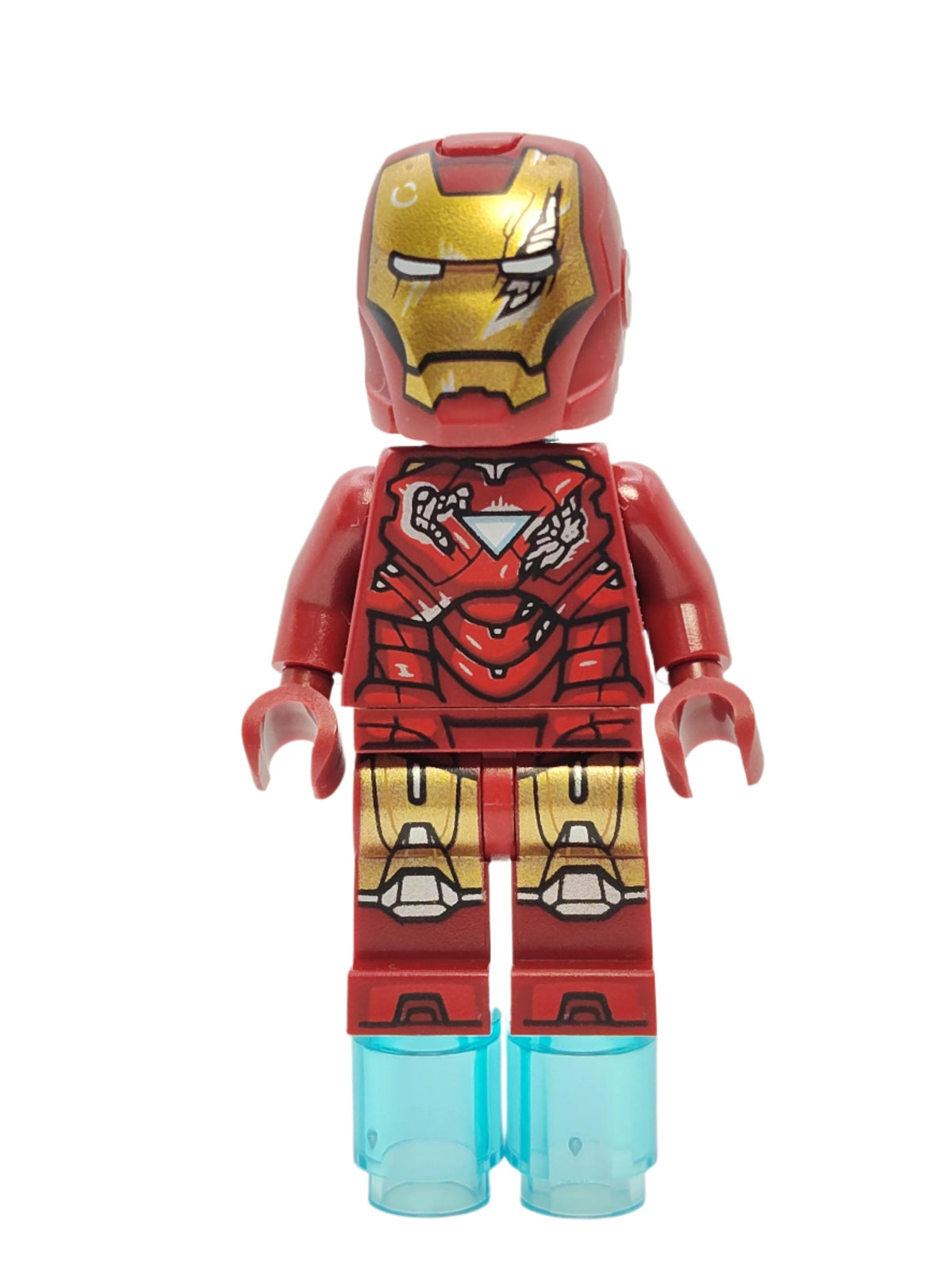 Iron Man - Mark 6 Armor with Battle Damage, sh0923 - LEGO® Marvel Minifigure