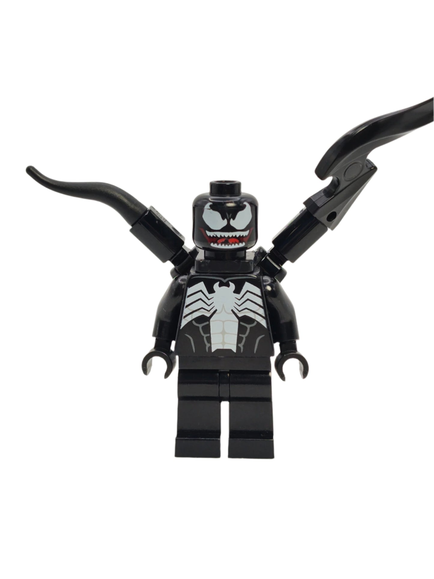 Venom - Teeth Parted with 2 Back Appendages, sh0690, LEGO® Marvel Minifigure