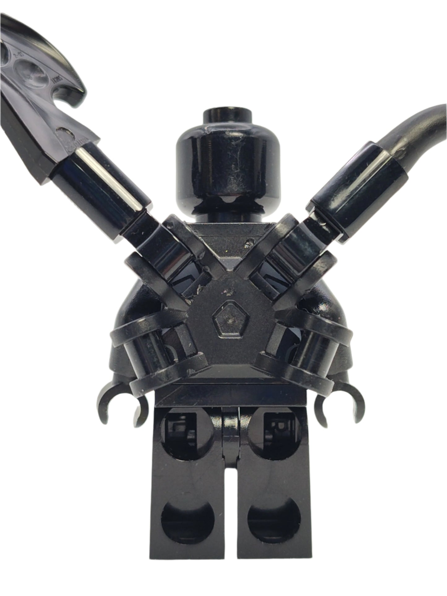 Venom - Teeth Parted with 2 Back Appendages, sh0690, LEGO® Marvel Minifigure