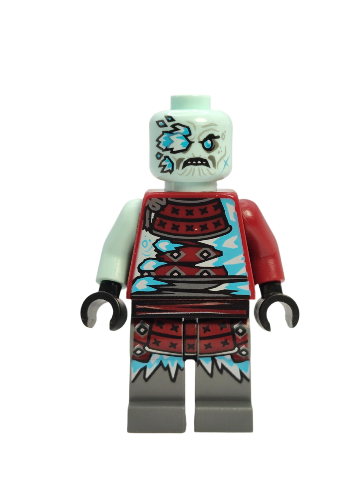 Blizzard Samurai - Armor and Ninja Helmet, njo0556 - LEGO® Ninjago Minifigure