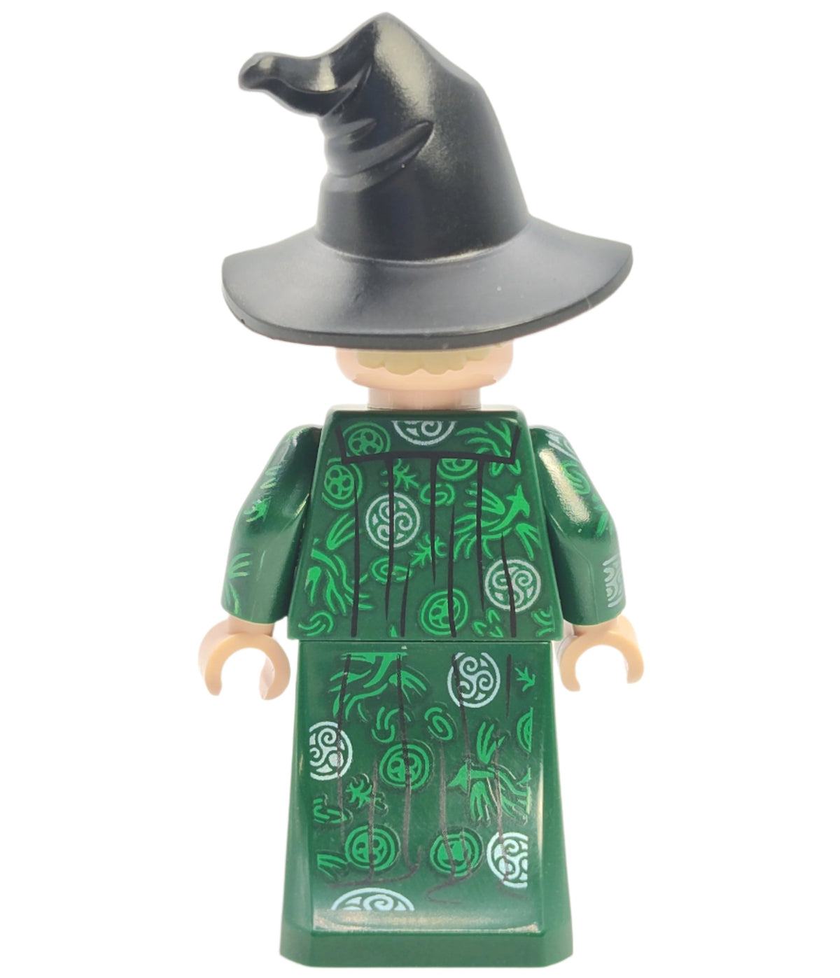 Professor Minerva McGonagall - Dark Green Robe and Printed Arms, hp473