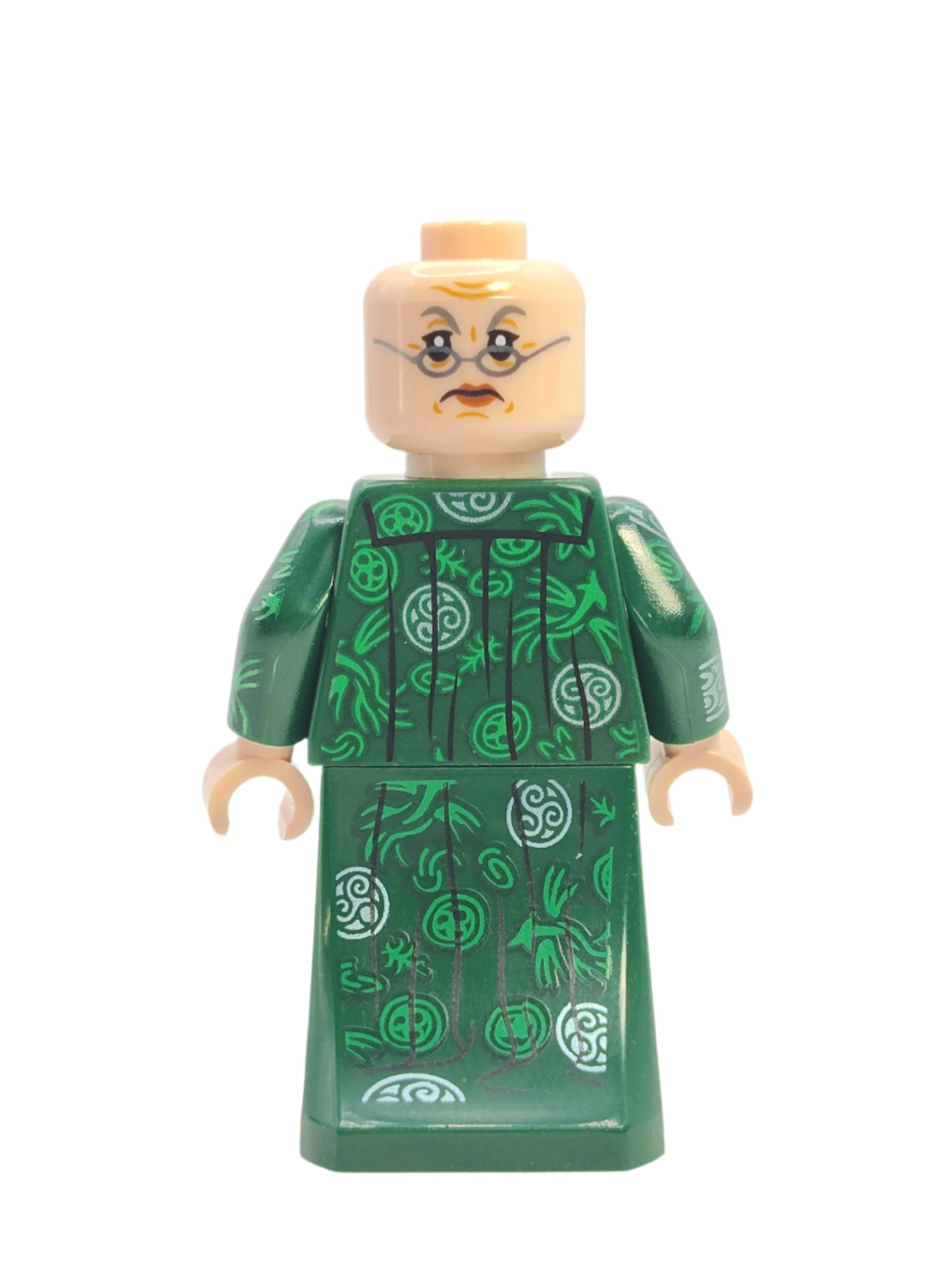 Professor Minerva McGonagall - Dark Green Robe and Printed Arms, hp473