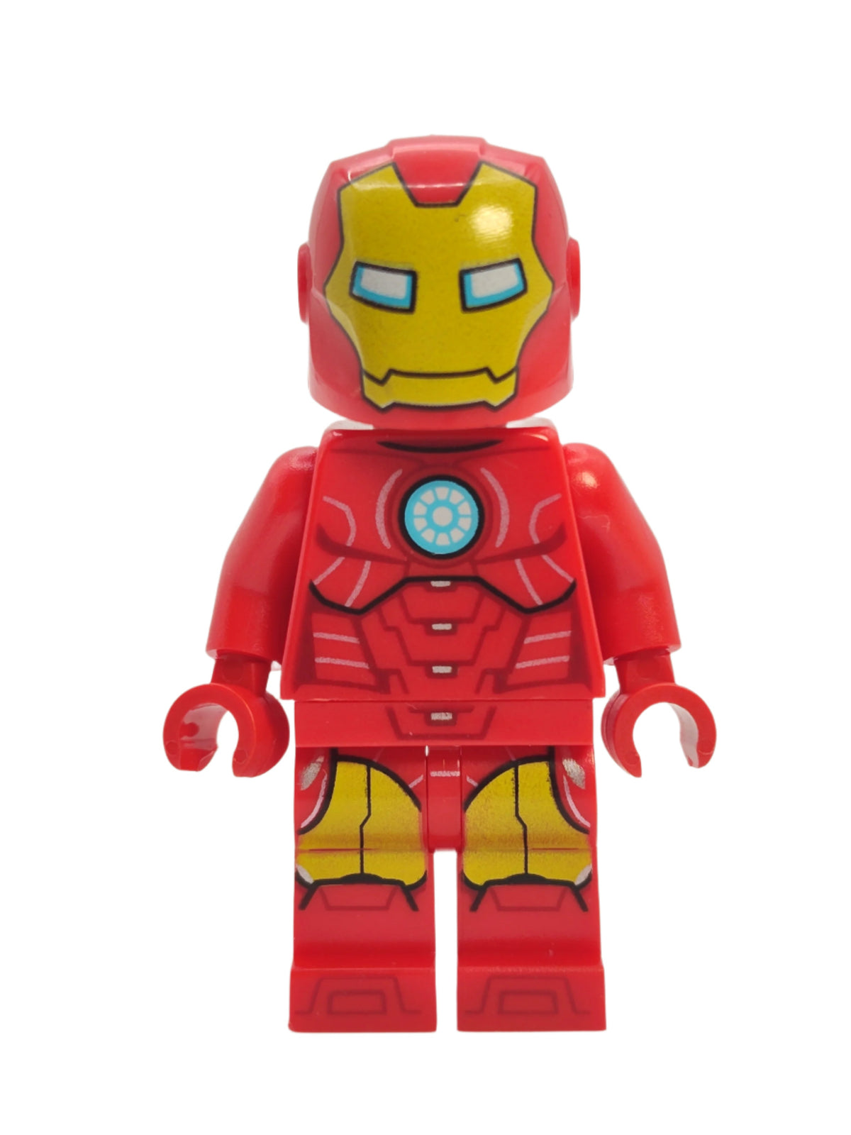 Iron Man - Yellow Mask and Leg Armor, sh0952, LEGO® Marvel Minifigure