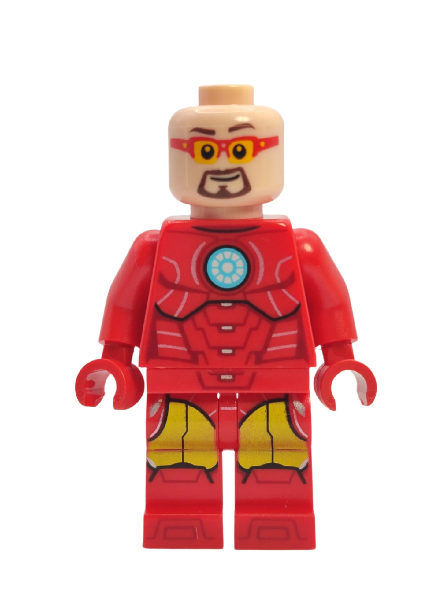 Iron Man - Yellow Mask and Leg Armor, sh0952, LEGO® Marvel Minifigure