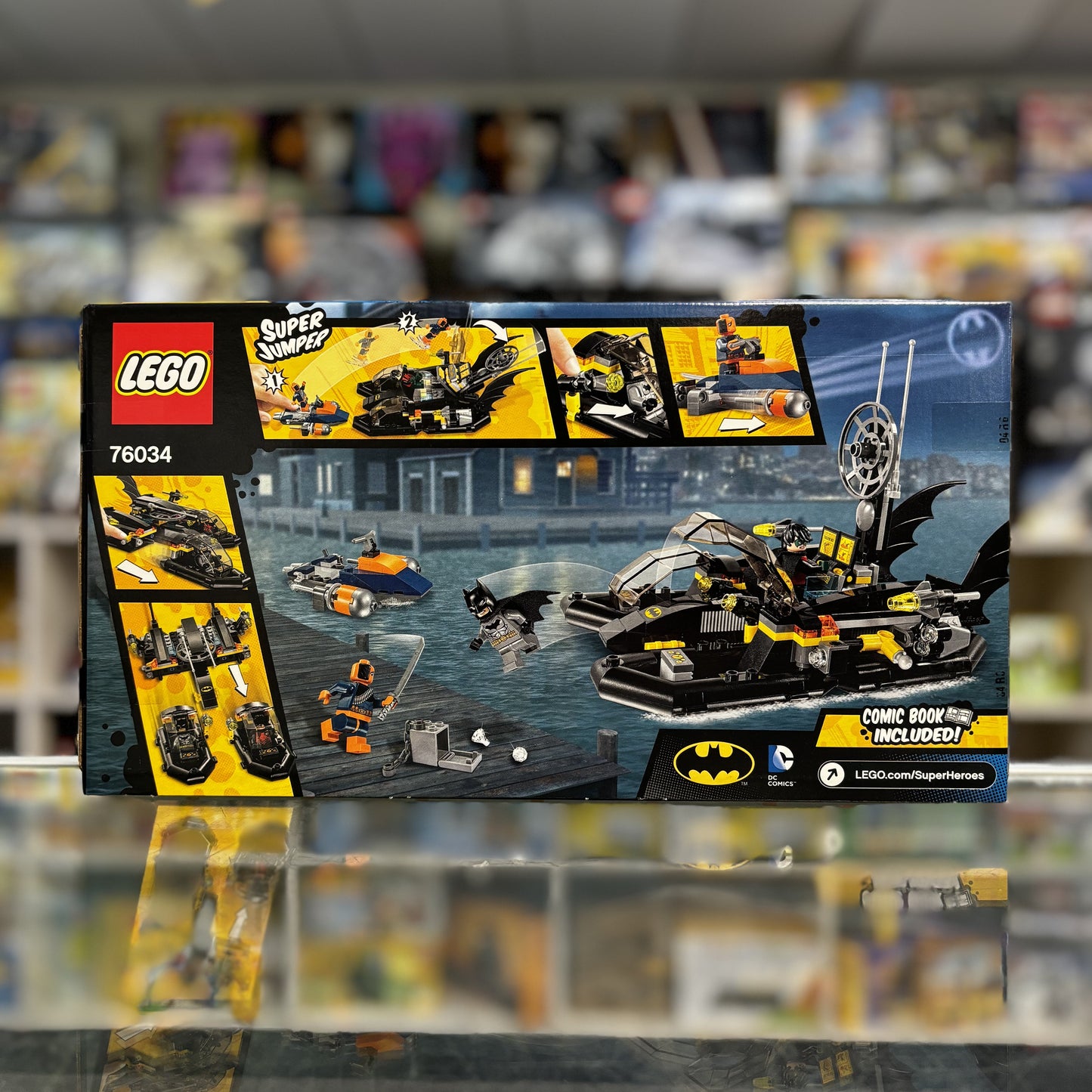 The Batboat Harbor (Harbour) Pursuit, 76034 - LEGO® Super Heroes Set