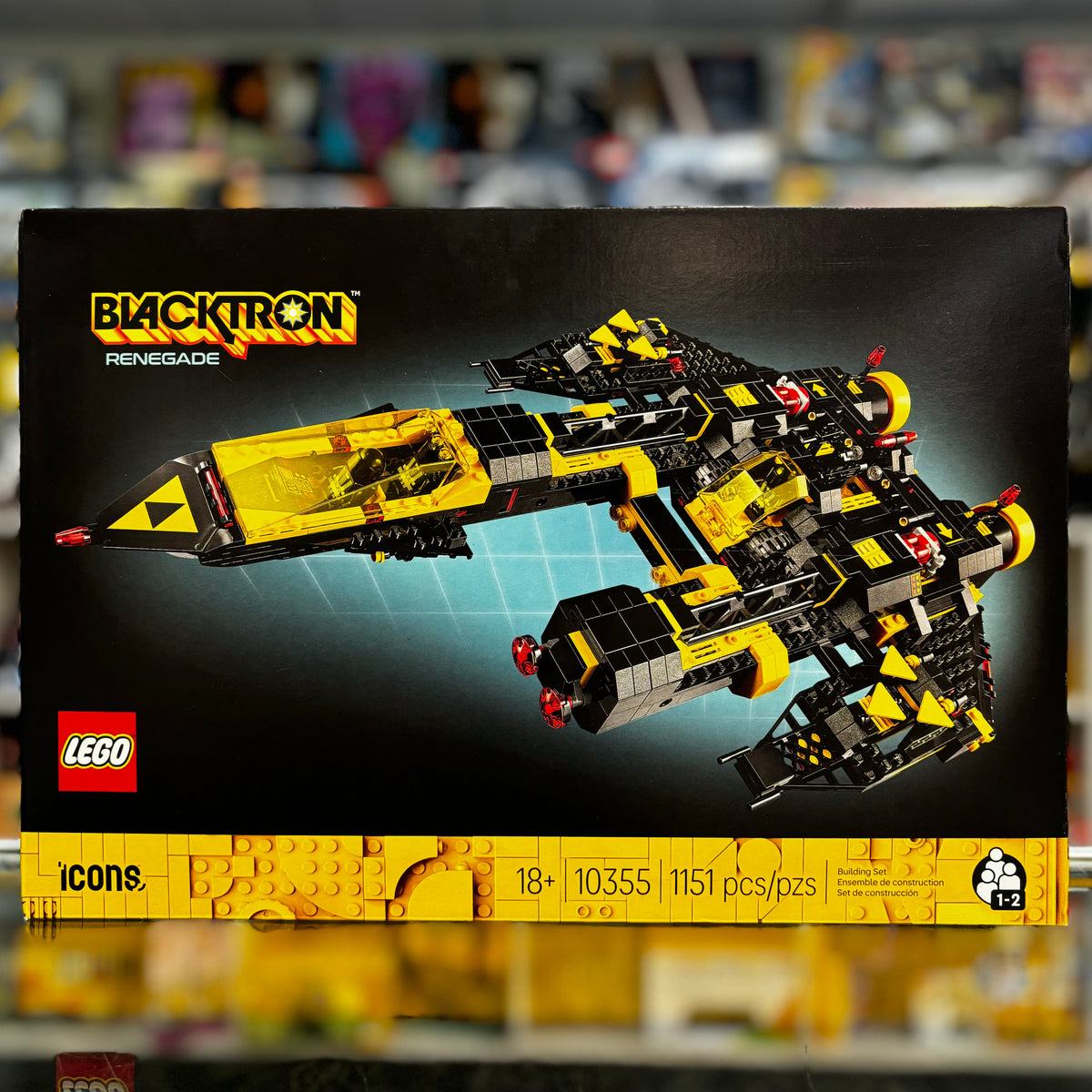 Blacktron Renegade, 10355 - LEGO® Icons Set