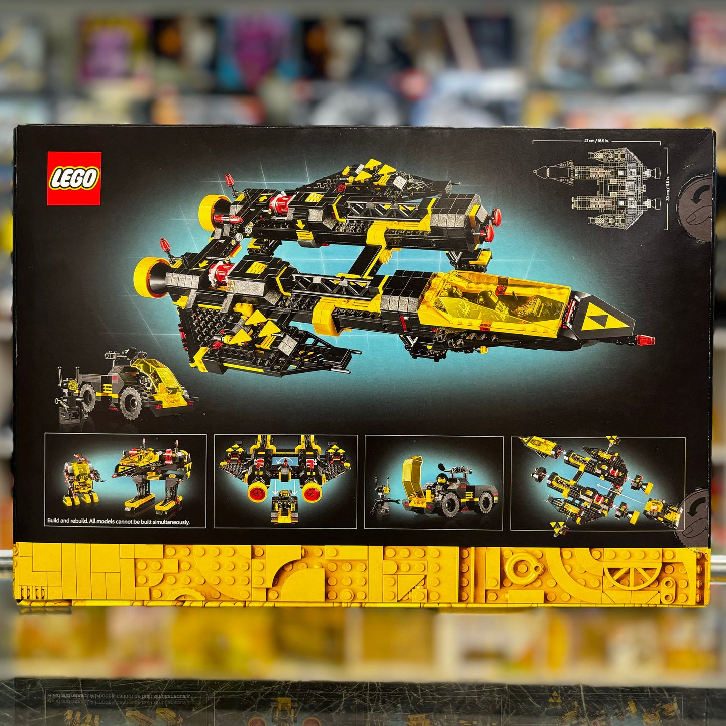Blacktron Renegade, 10355 - LEGO® Icons Set
