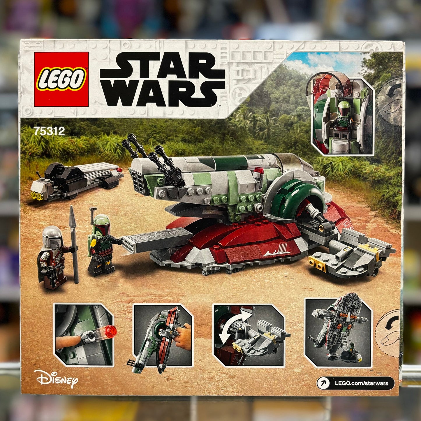 Boba Fett's Star Ship, 75312 - LEGO® Star Wars Set