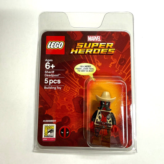 Sheriff Deadpool - San Diego Comic-Con 2018 Exclusive blister pack - LEGO® Marvel Minifigure