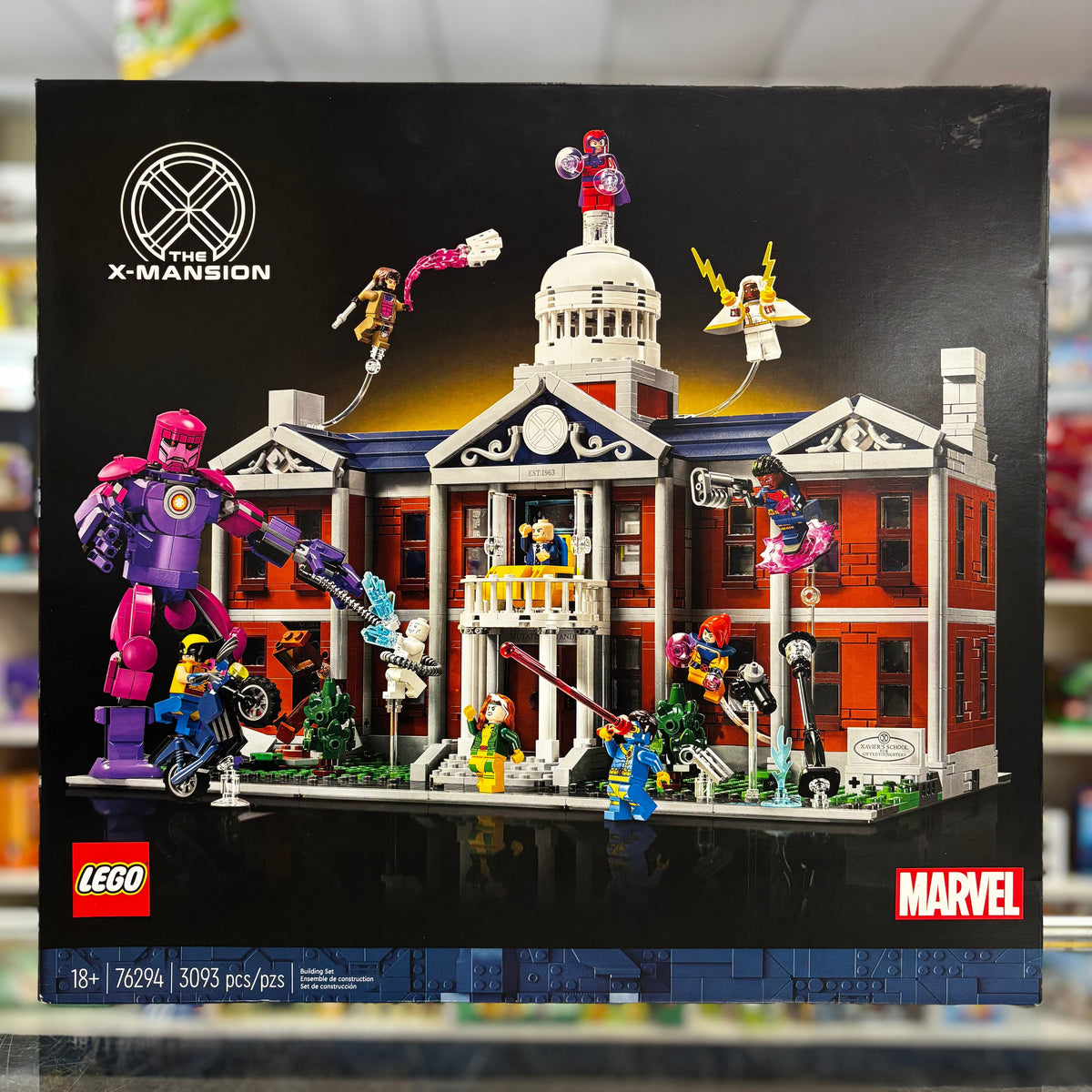76294 - X-Men: The X-Mansion - EMPTY BOX ONLY