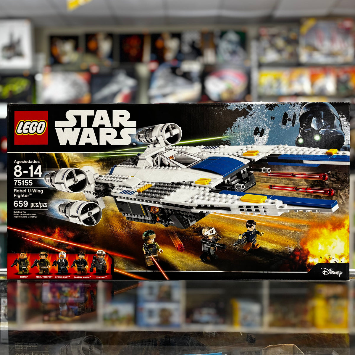 75155 - Rebel U-Wing Fighter - EMPTY BOX ONLY