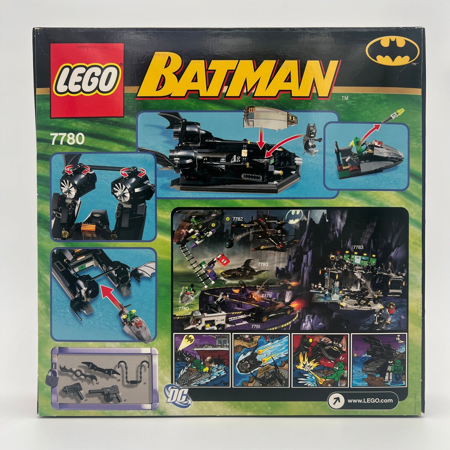 The Batboat: Hunt for Killer Croc, 7780 - LEGO® Batman Set
