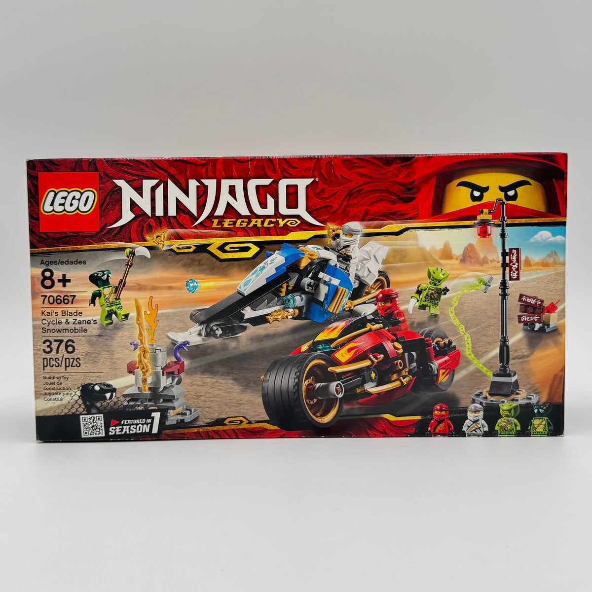 Kai's Blade Cycle & Zane's Snowmobile, 70667 - LEGO® NINJAGO Set
