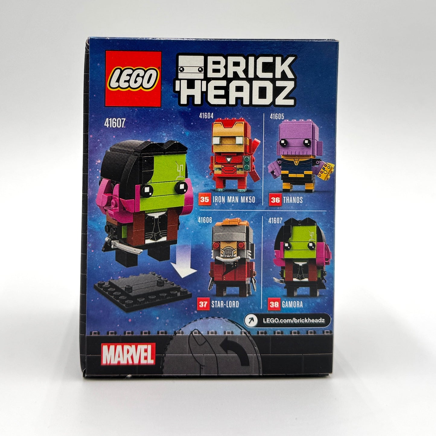 Gamora, 41607 LEGO® BrickHeadz: Marvel Super Heroes Set