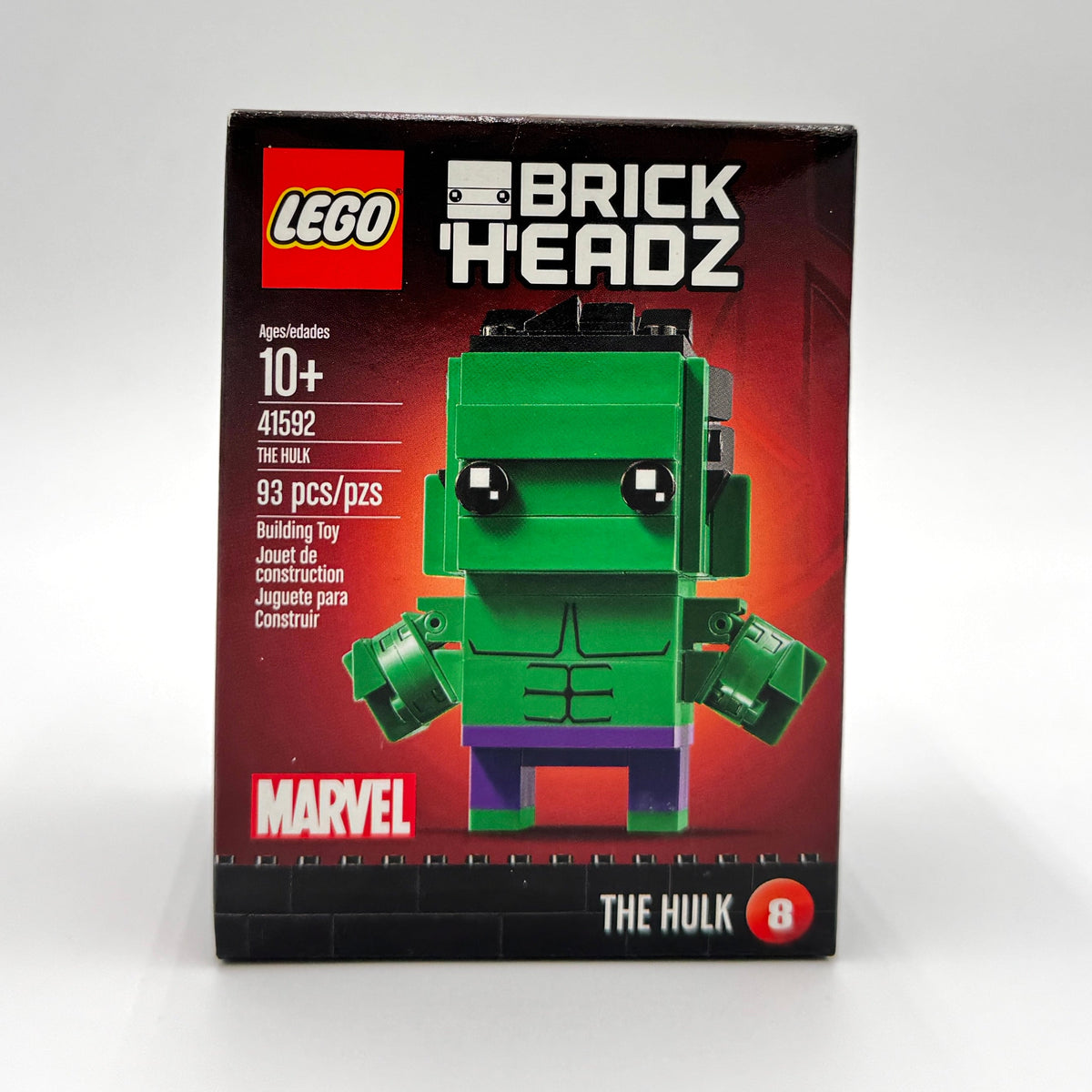The Hulk, 41592 Lego® BrickHeadz Marvel Super Heroes Set