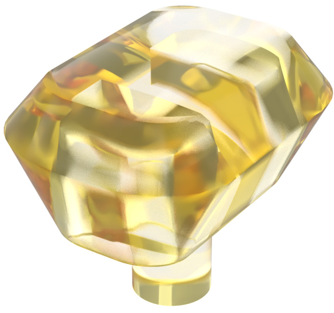 Rock Faceted with Small Pin (Infinity Stone), Part# 36451a
