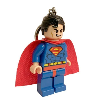 LEGO® SUPERMAN 3in SCALE MINIFIGURE LED KEYCHAIN LIGHT