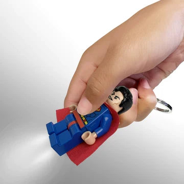 LEGO® SUPERMAN 3in SCALE MINIFIGURE LED KEYCHAIN LIGHT