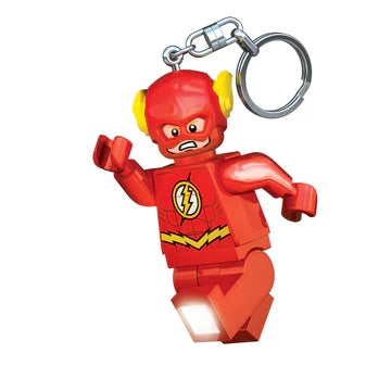 LEGO® THE FLASH 3in SCALE MINIFIGURE LED KEYCHAIN LIGHT
