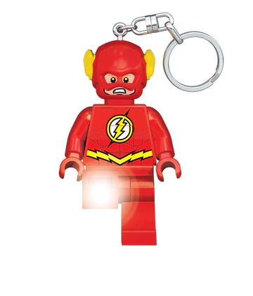 LEGO® THE FLASH 3in SCALE MINIFIGURE LED KEYCHAIN LIGHT