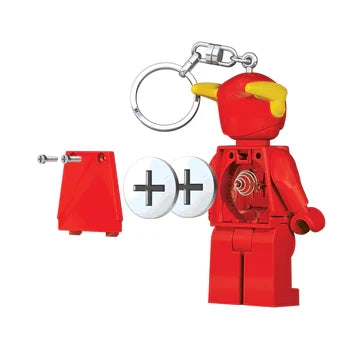 LEGO® THE FLASH 3in SCALE MINIFIGURE LED KEYCHAIN LIGHT