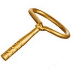 Minifigure Utensil, Lasso, Part# 99253