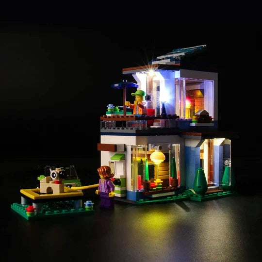 Light Up Kit for Modular Modern Home, 31068
